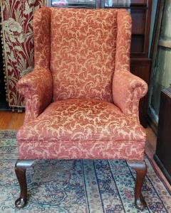 A fine quality Edwardian Wing Back Armchair of Georgian Design (3).jpg